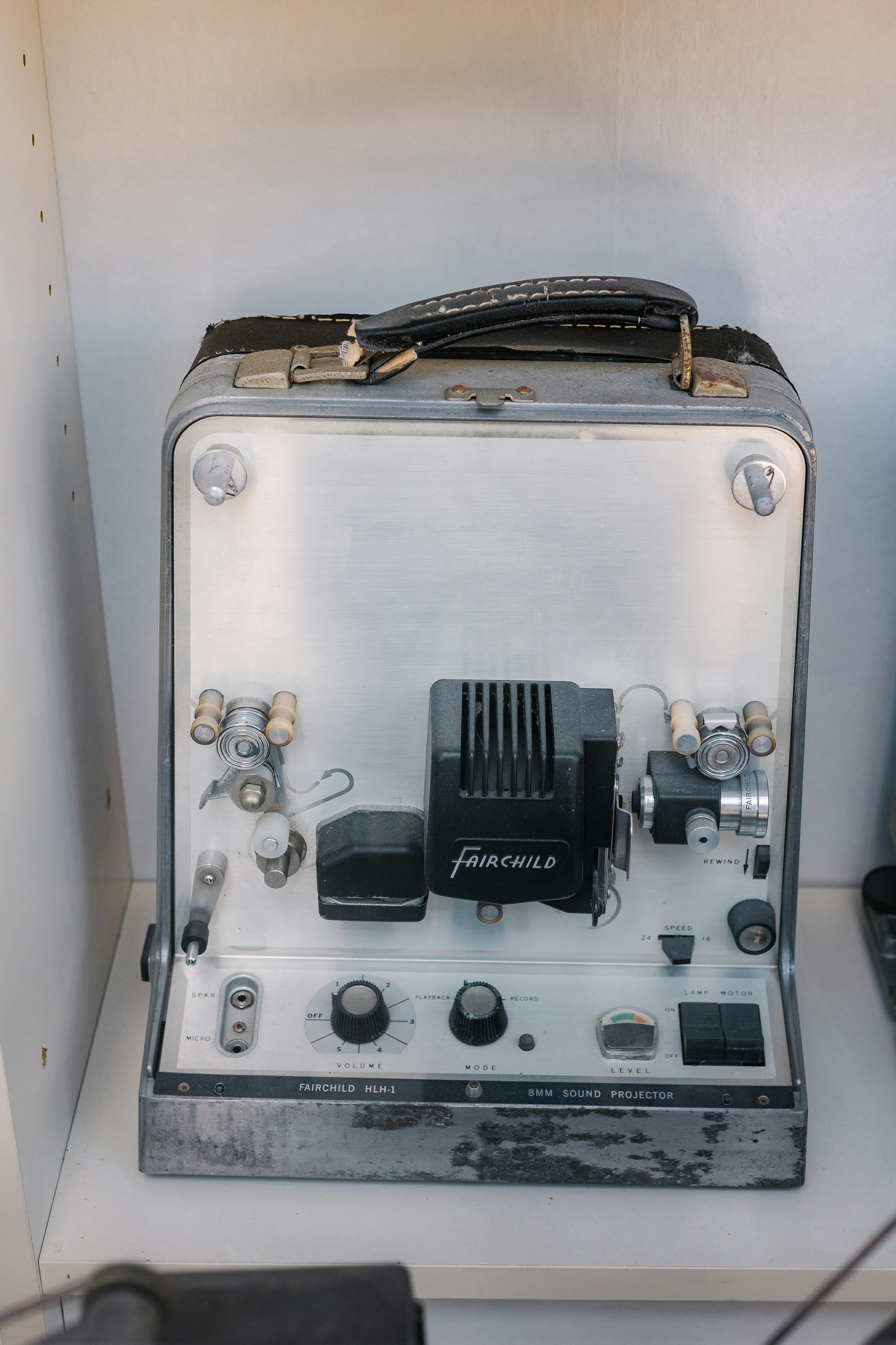 white and black electronic device