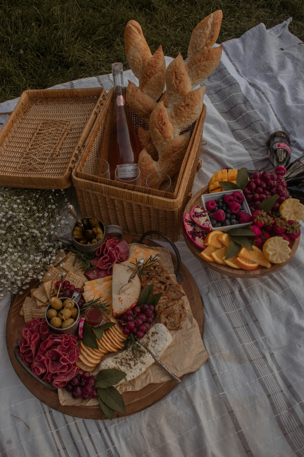 brown bread on brown woven basket