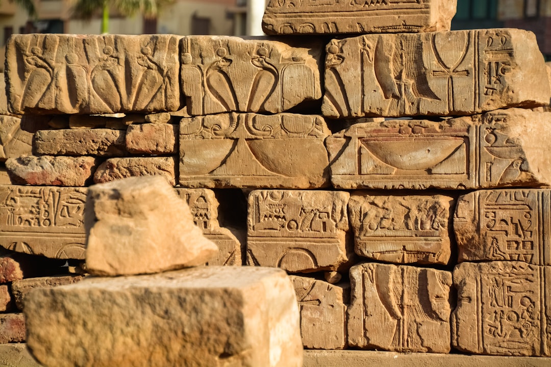 brown concrete blocks during daytime