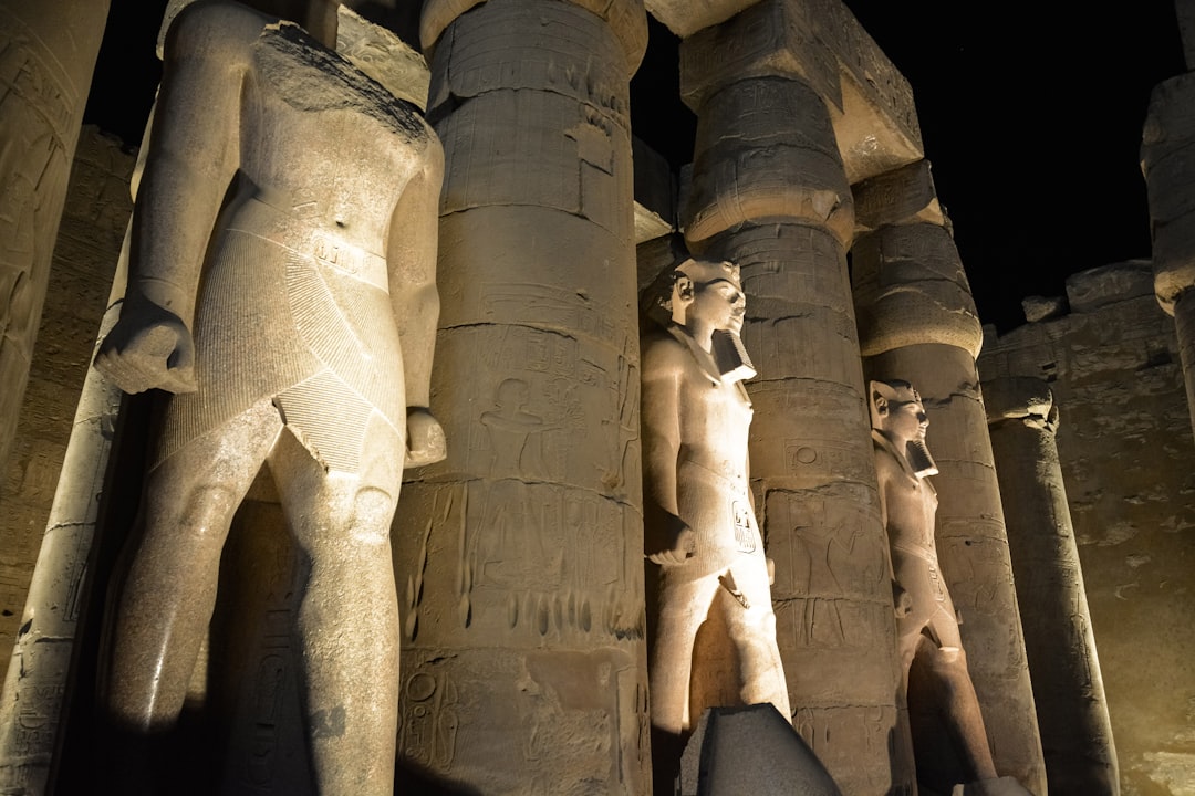 group of people statues during daytime