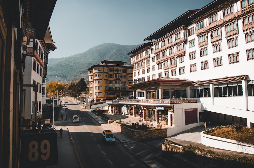 cars parked in front of building during daytime