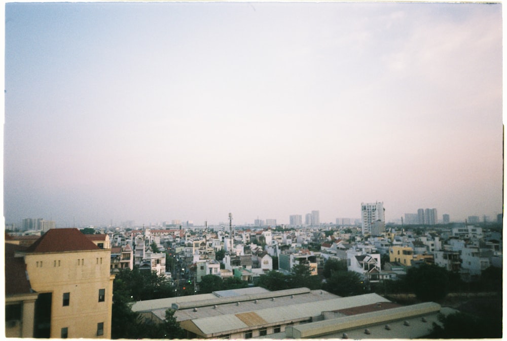 aerial view of city buildings during daytime