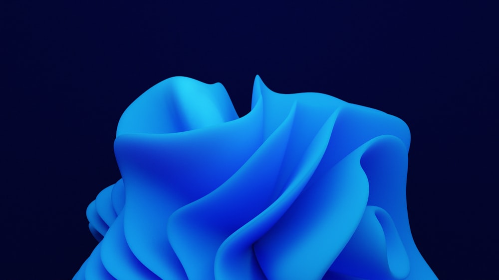 rose bleue en gros plan