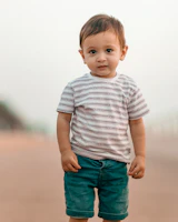 Pull-On Denim Shorts view 2 thumbnail
