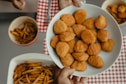 brown cookies on white ceramic bowl