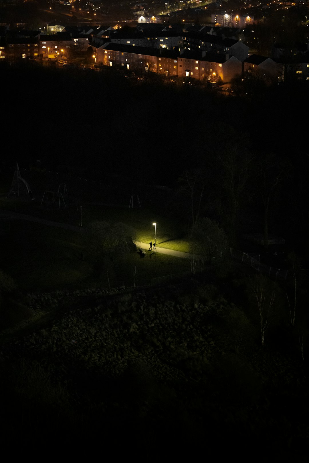 yellow car on road during night time