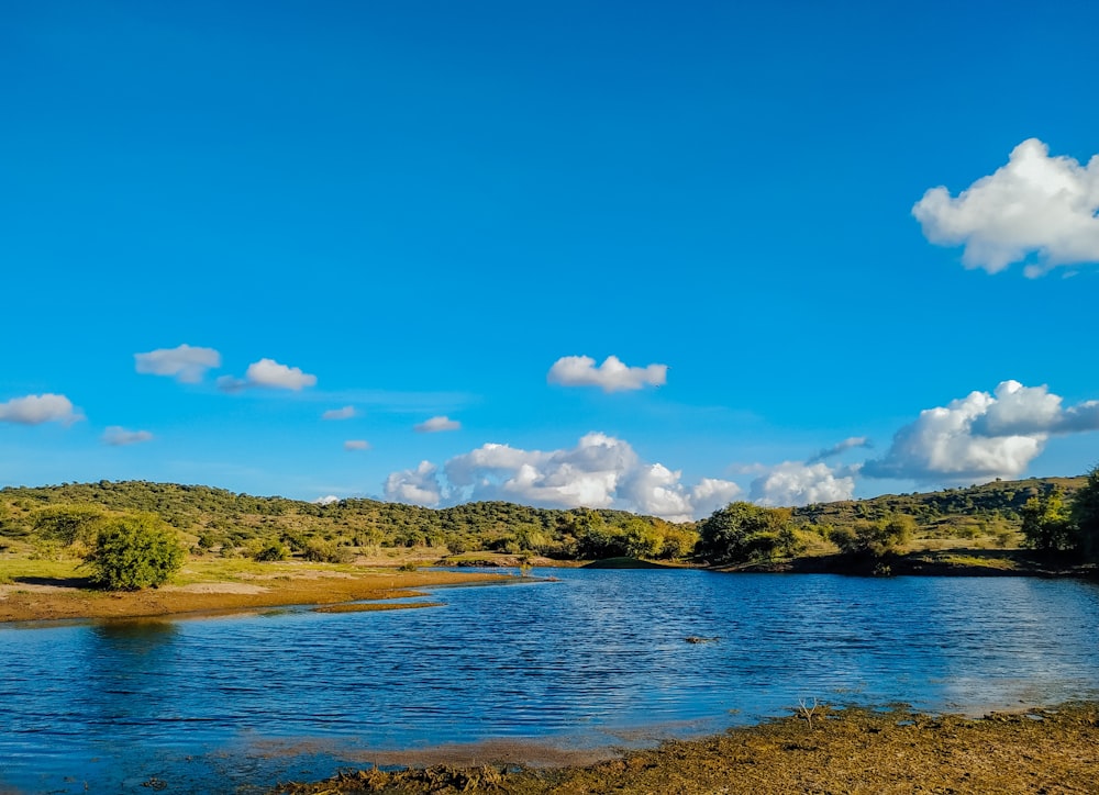 blue sea under blue sky and white clouds during daytime