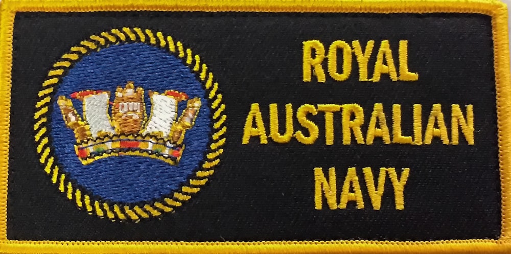 a royal australian navy patch