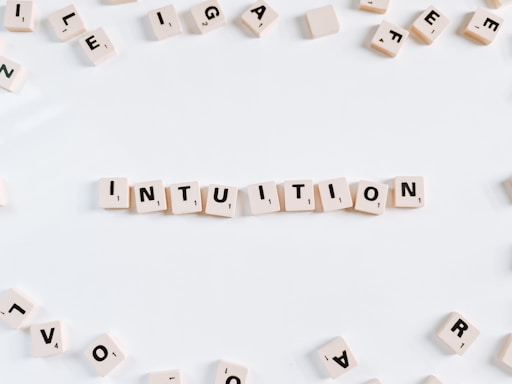 intution letters blocks
