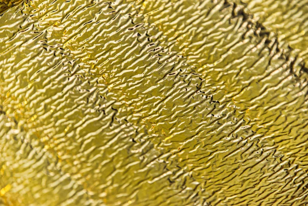 A close-up shot of delicate light patterns on a smooth surface.