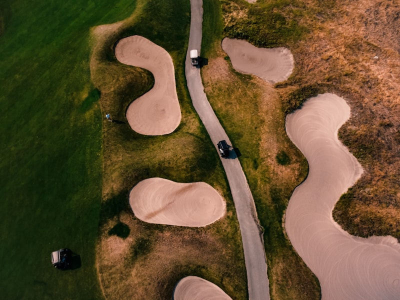 Trackman launch monitor at a golf simulator bay