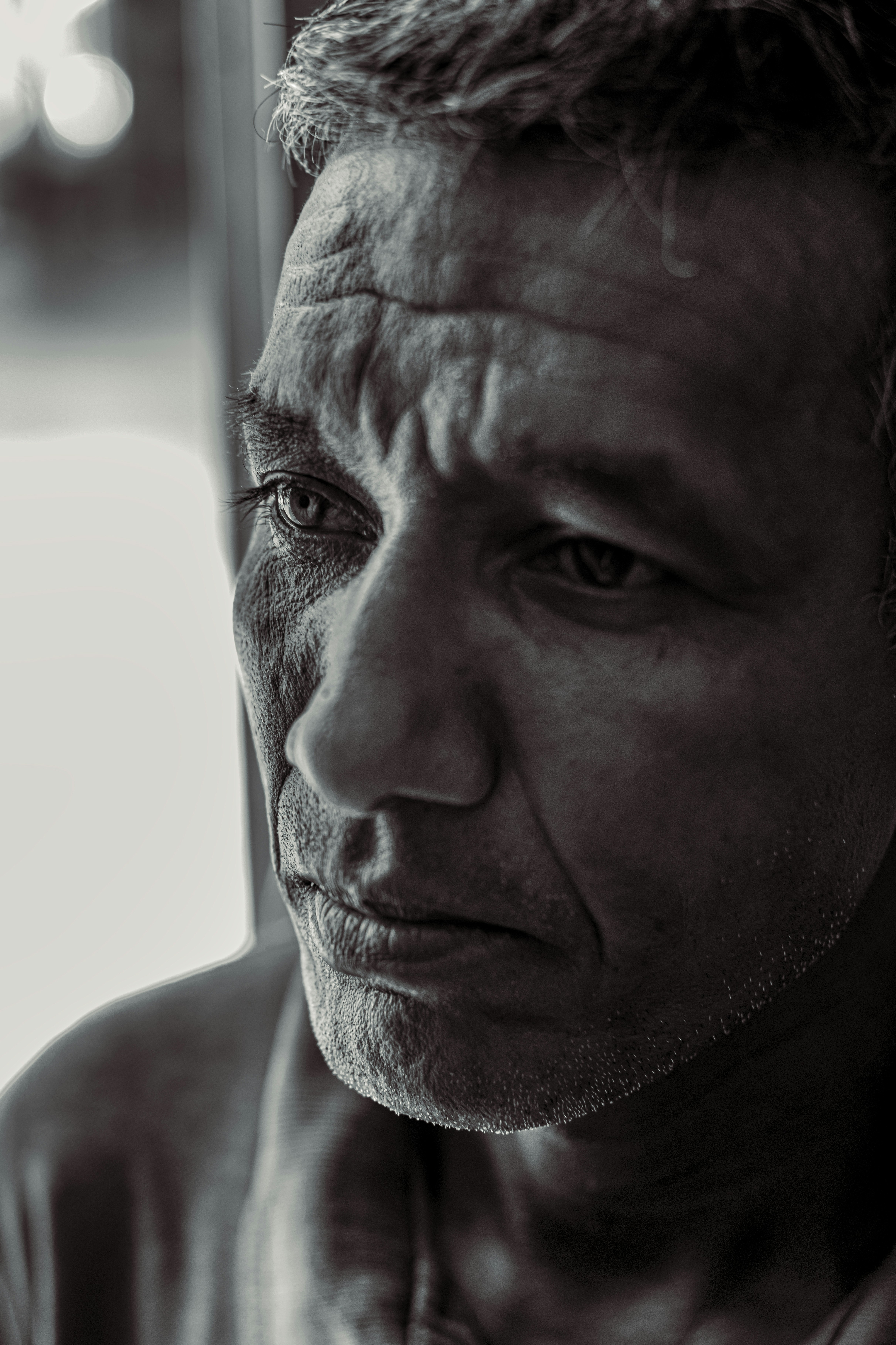 man in black frame eyeglasses