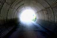 tunnel with tunnel during daytime