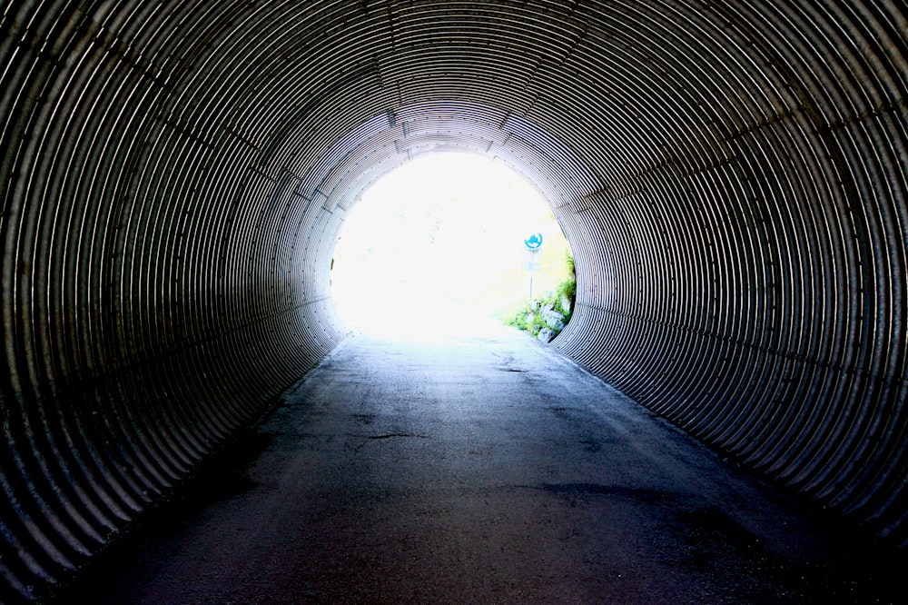 Tunnel mit Tunnel tagsüber