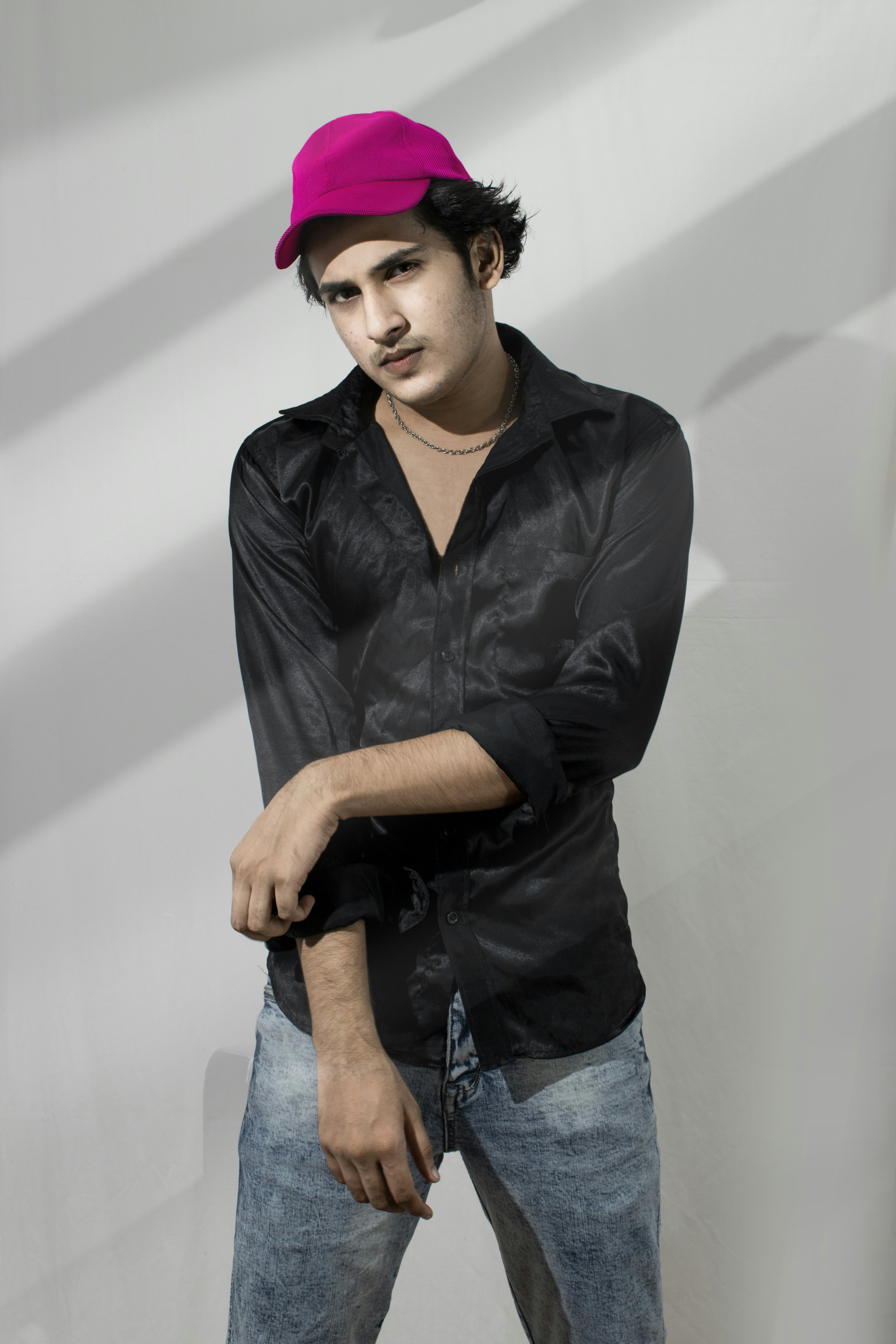 Man in black dress shirt and blue denim jeans photo  Free Grey Image on  Unsplash