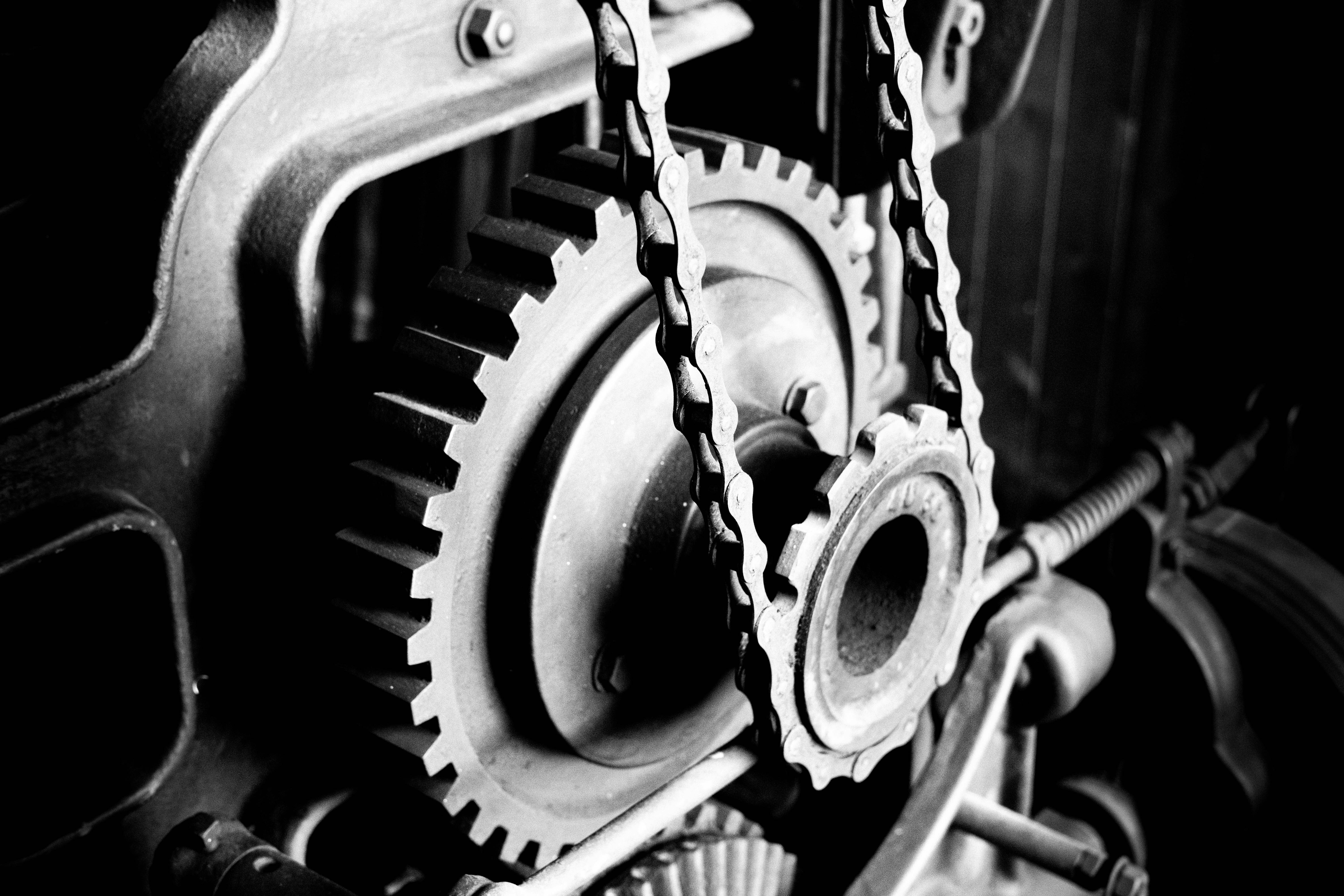 Machines of the mill. A small section of a giant beast found at Leeds Industrial Museum.