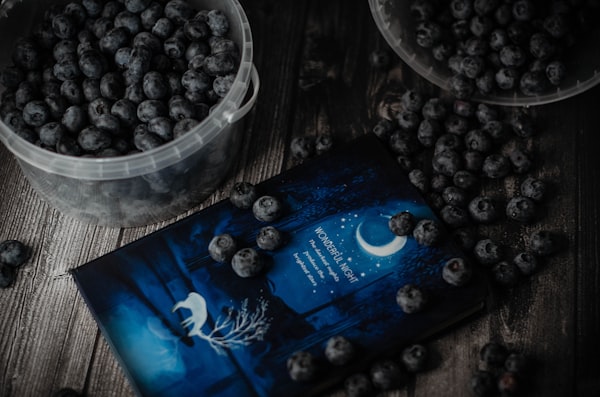 Boekweitpap met cashewmelk en blauwe bessen — receptfoto