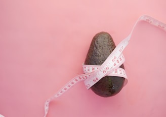 brown and white heart shaped hanging ornament