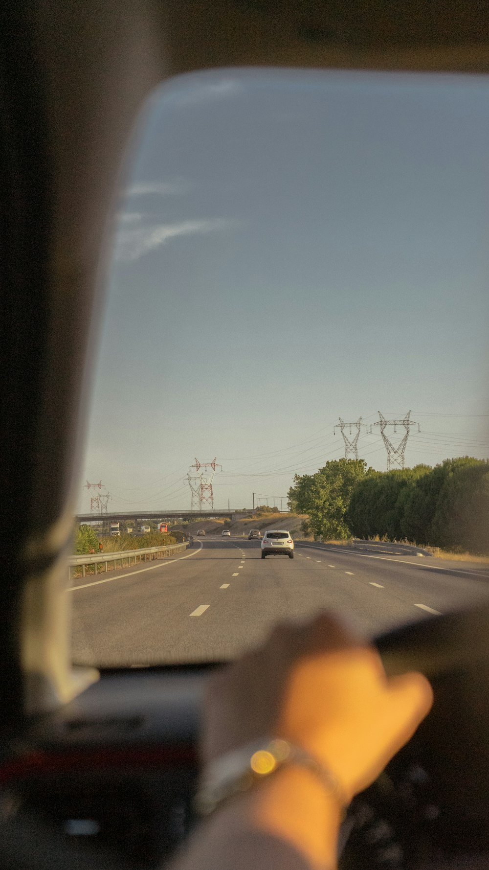 white car on road during daytime