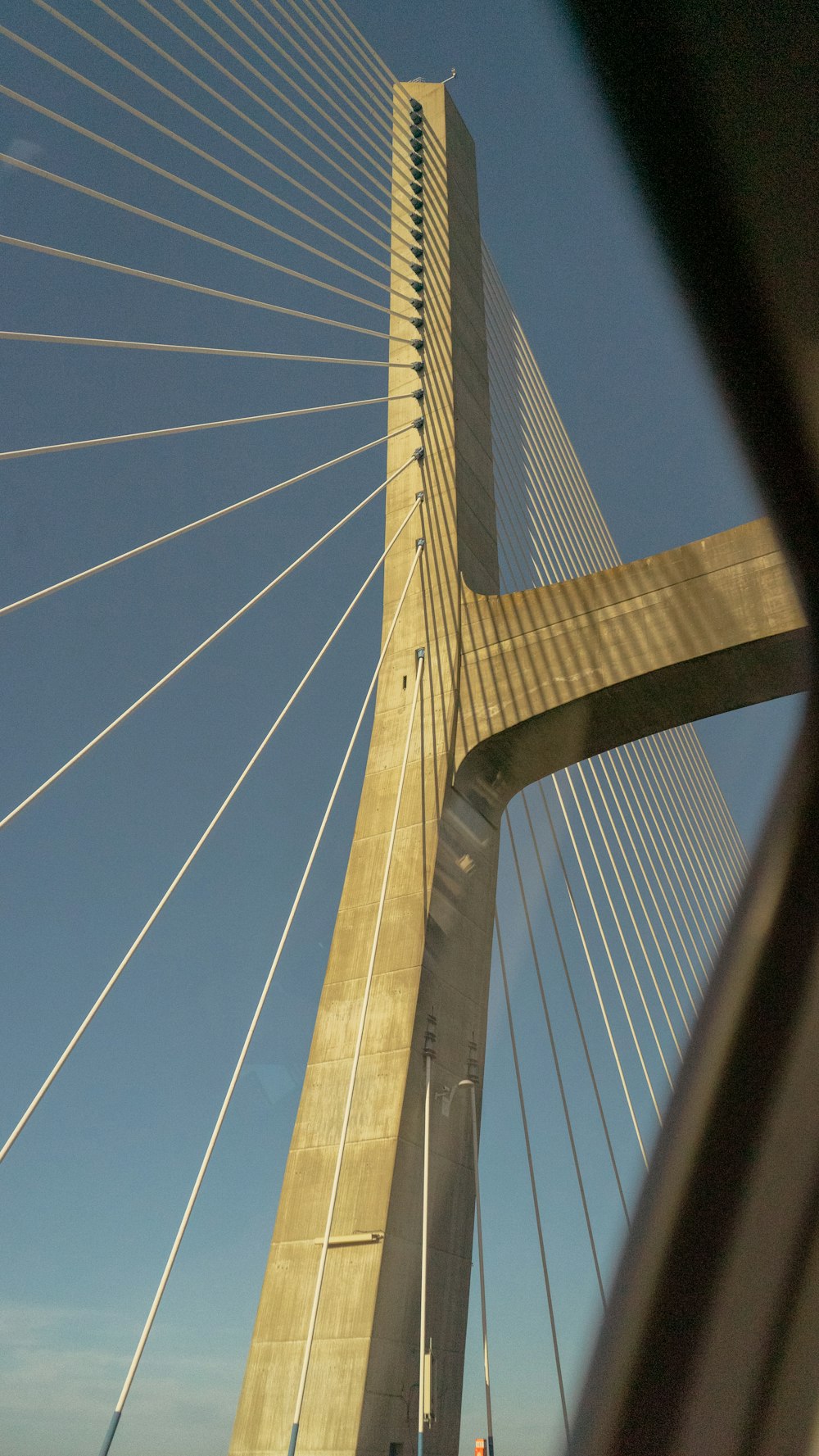 low angle photography of bridge