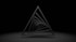 black and white triangle illustration