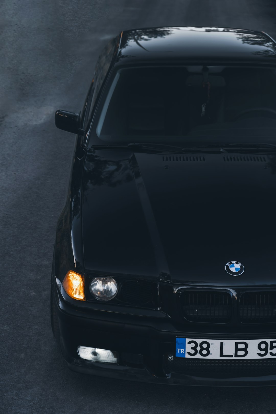 black bmw m 3 coupe