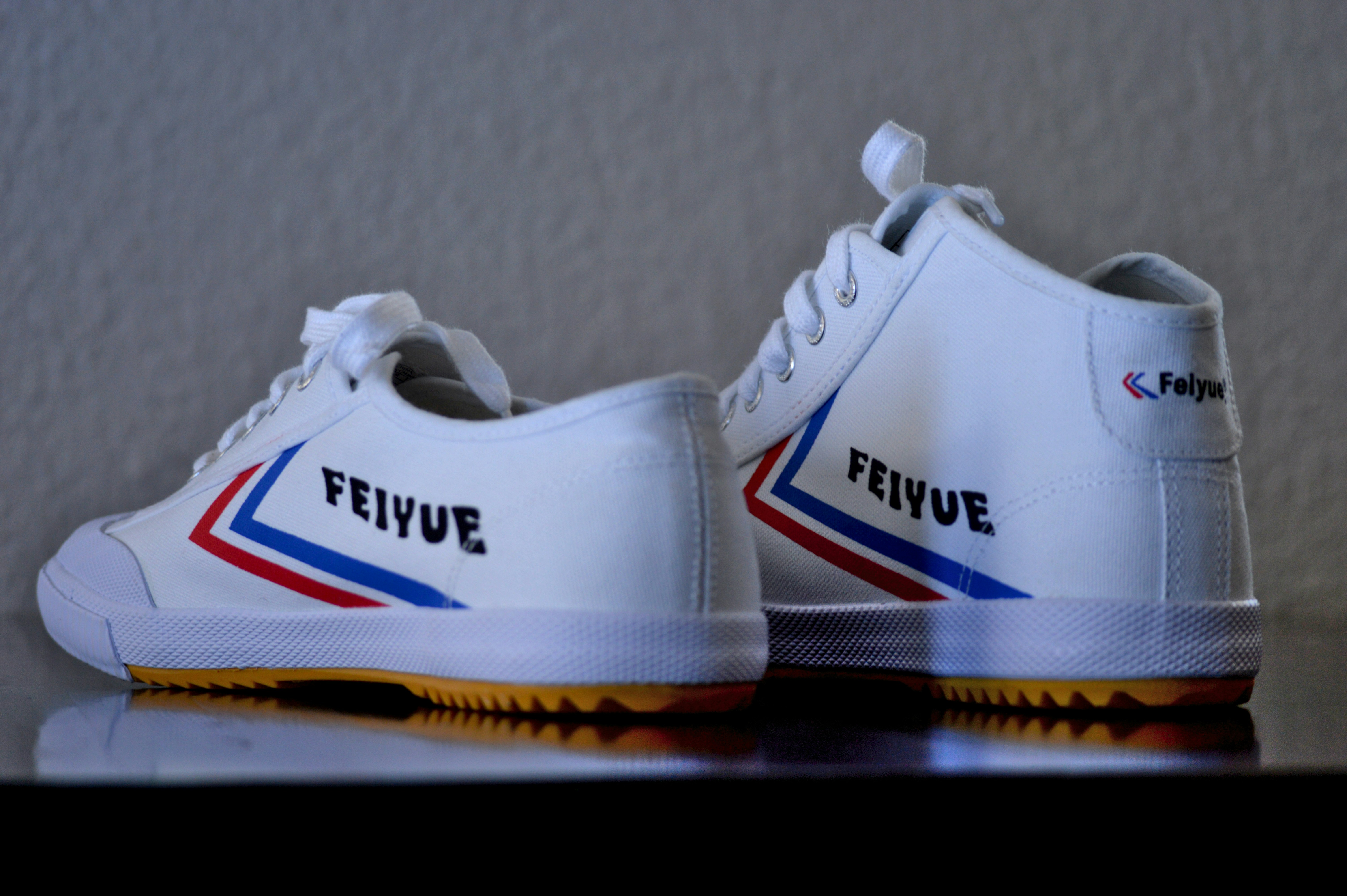 Feiyue Shoes. Minimalist training shoes. Product photography