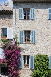 Facade méditerranéenne et projet de rénovation