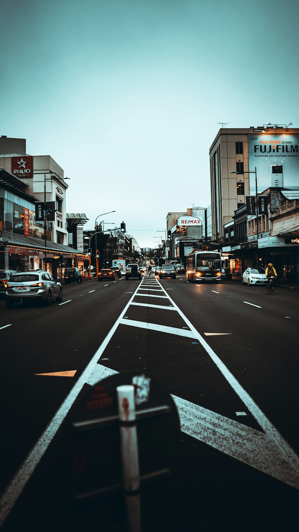 cars on road near buildings during daytime