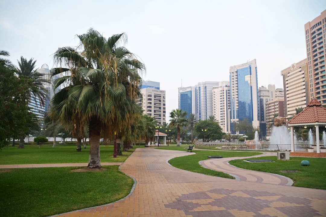 green grass field near city buildings during daytime