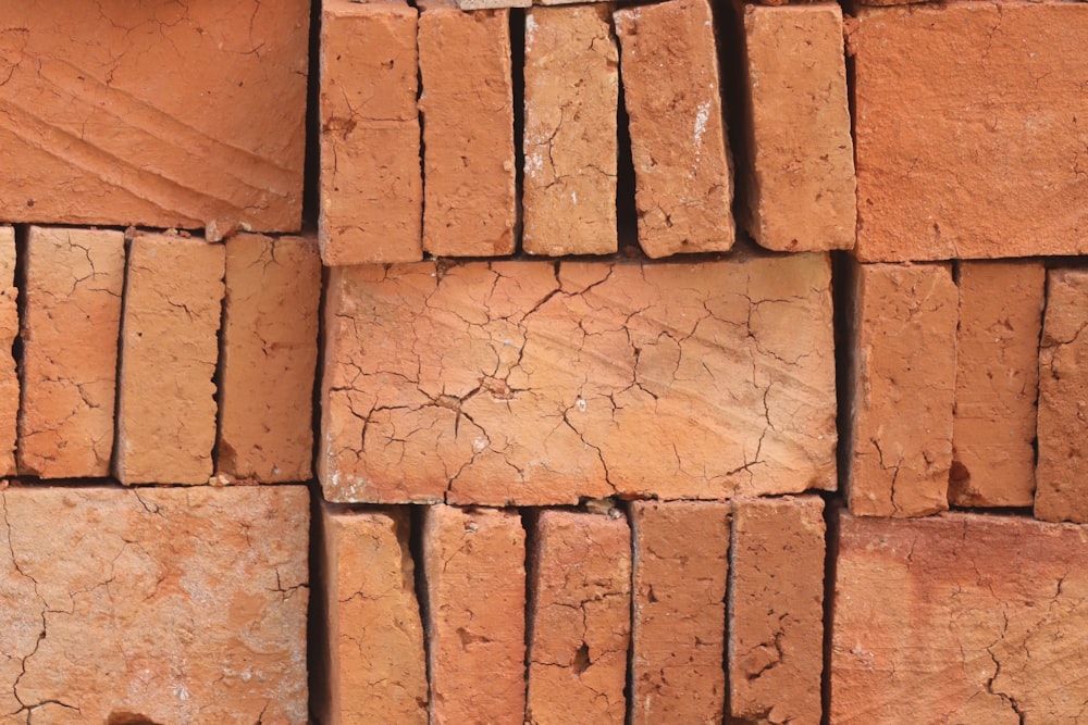 brown brick wall during daytime