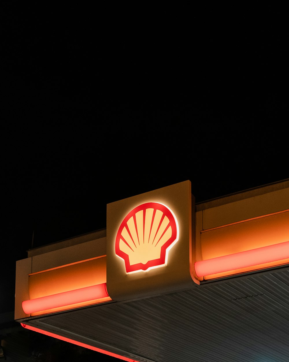 red and white lighted signage