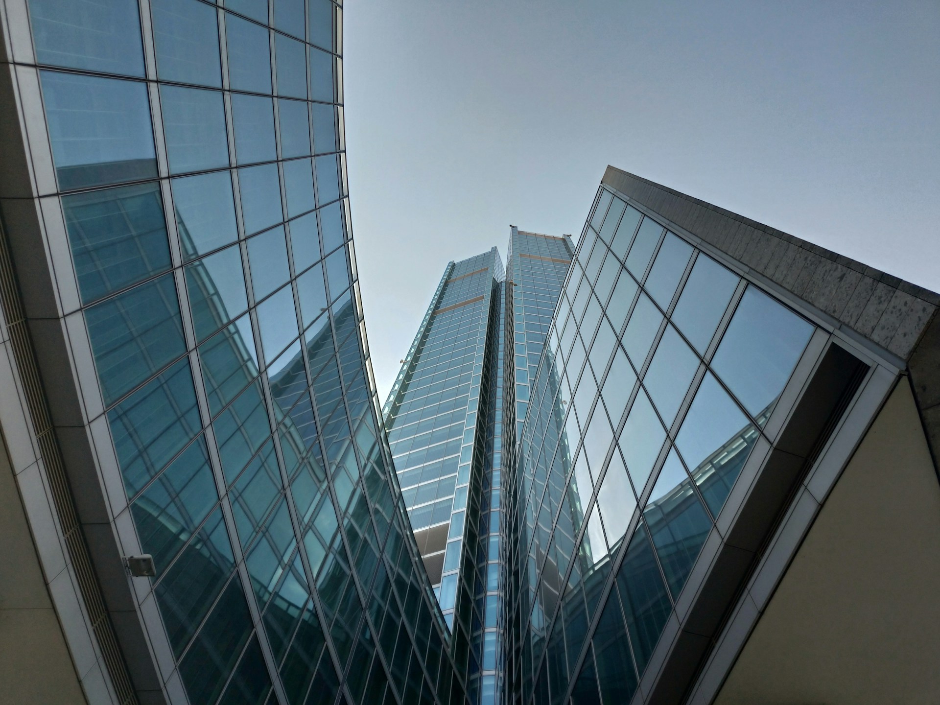 low angle photography of high rise building