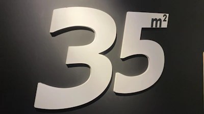 Dimension blueprint highlighting the size of the high-efficiency boiler