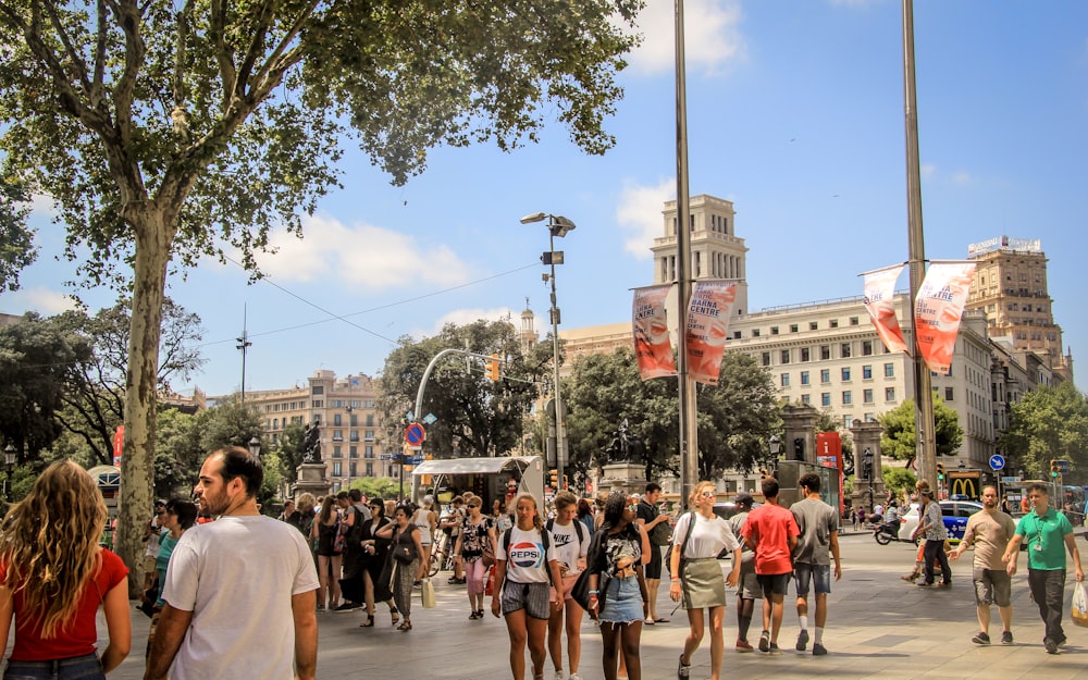 people walking on street during daytime