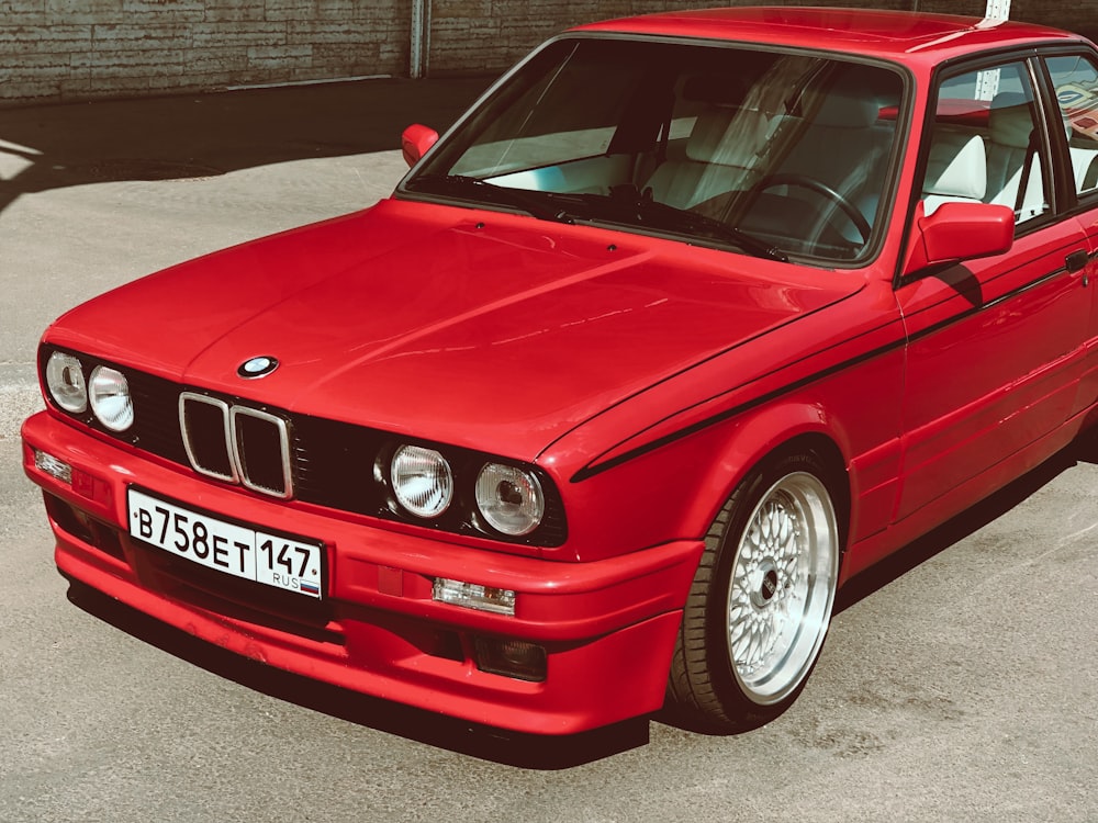 vermelho bmw m 3 cupê