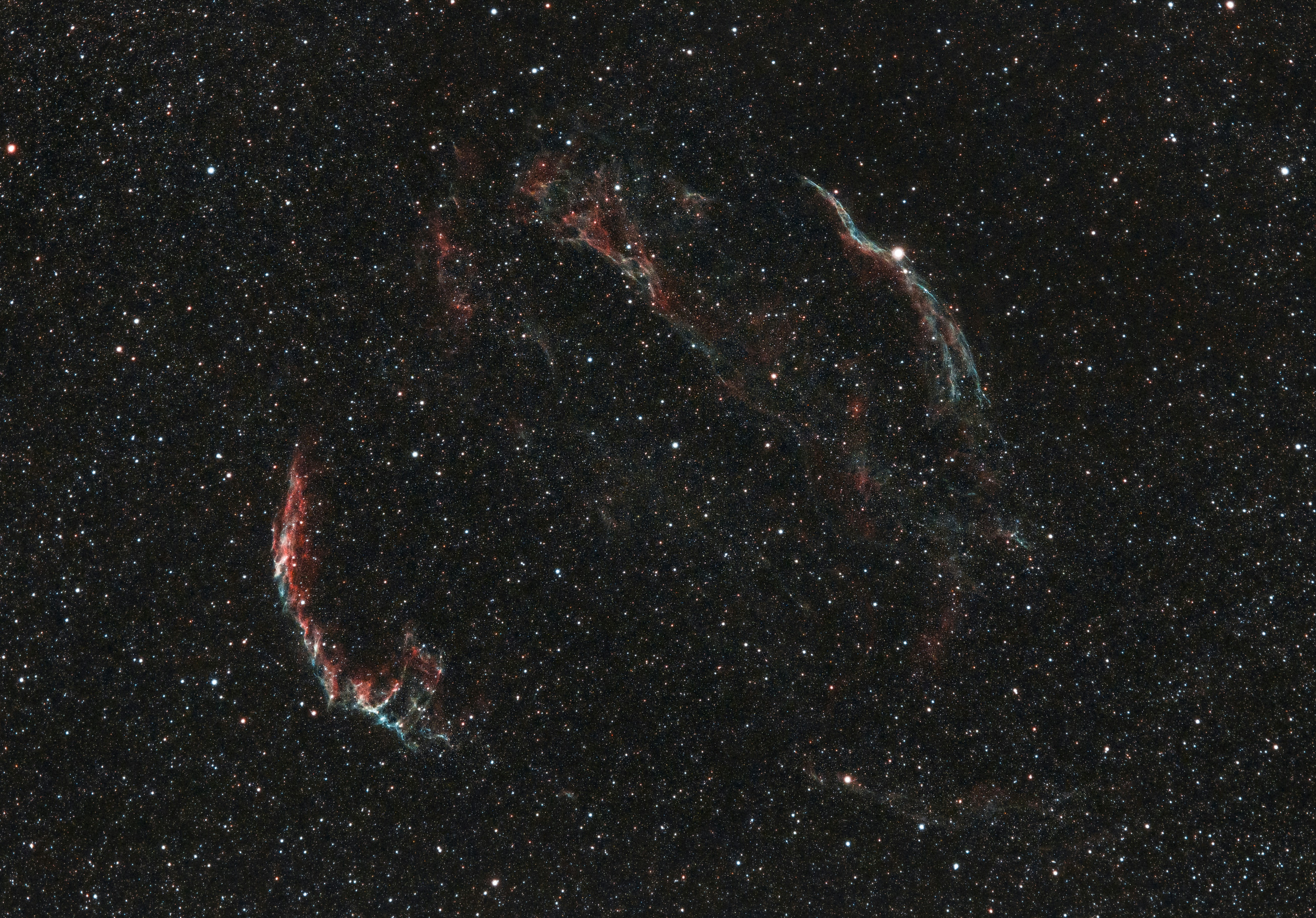 black and red galaxy digital wallpaper