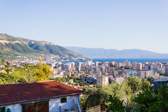 aerial view of city buildings during daytime in Vlorë Albania