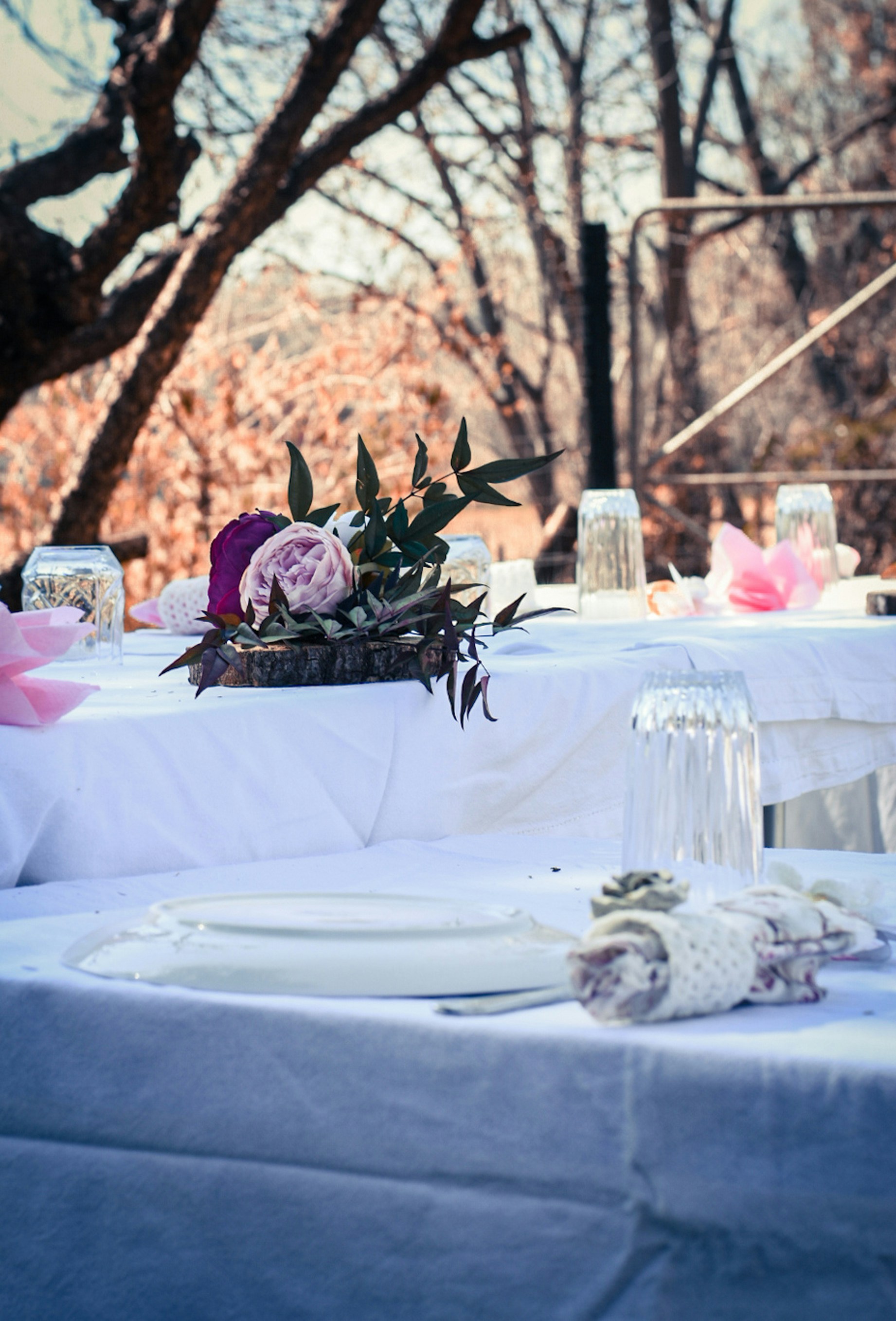 The iconic and welcoming pink front door of the Pink Door luxury villa in Franschhoek, South Africa.