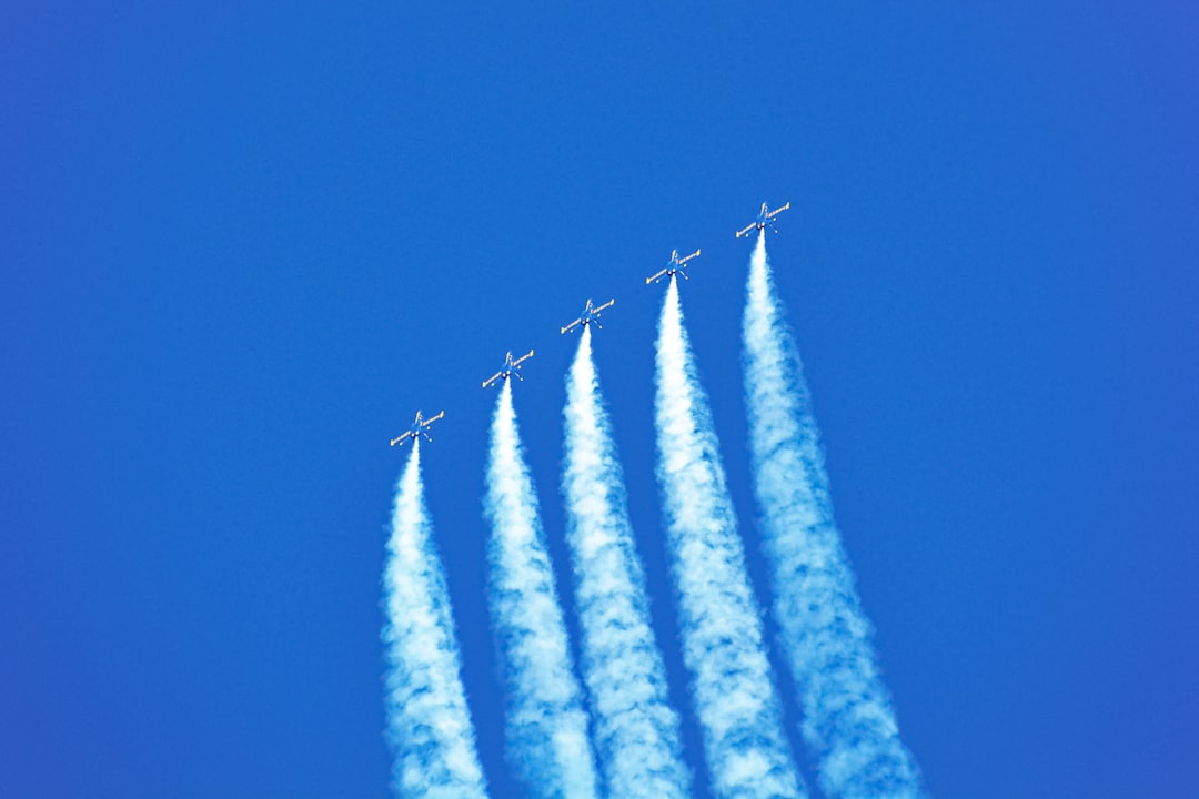 white and blue textile during daytime