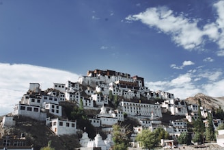 white and brown concrete buildings under blue sky during daytime