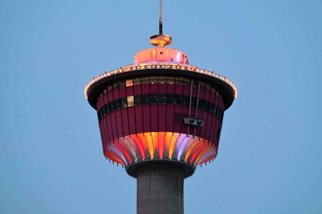 red and black tower under blue sky during daytime