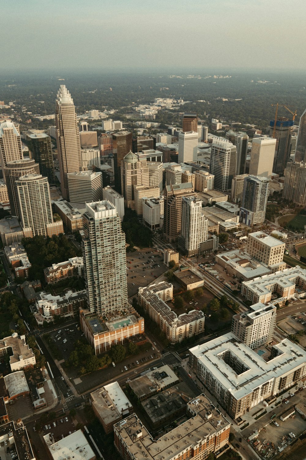 aerial view of city buildings during daytime