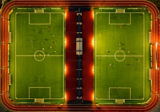 green and brown wooden board