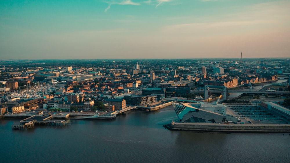 aerial view of city buildings during daytime