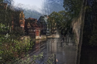 Architectural sketches blending the design with natural landscape.