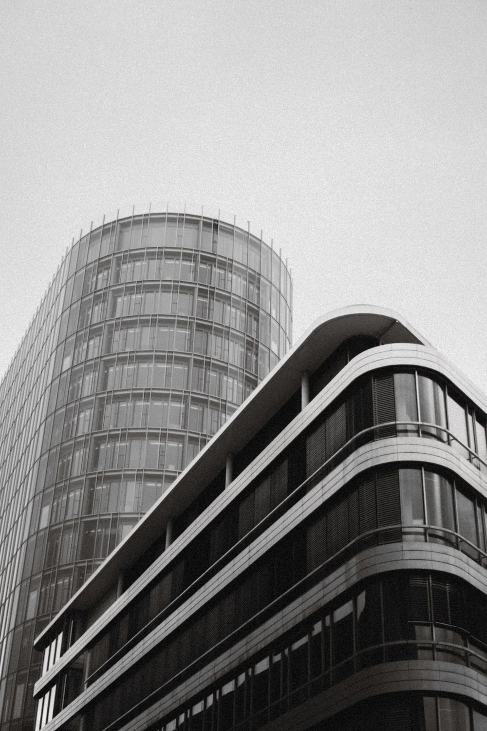 white and black concrete building