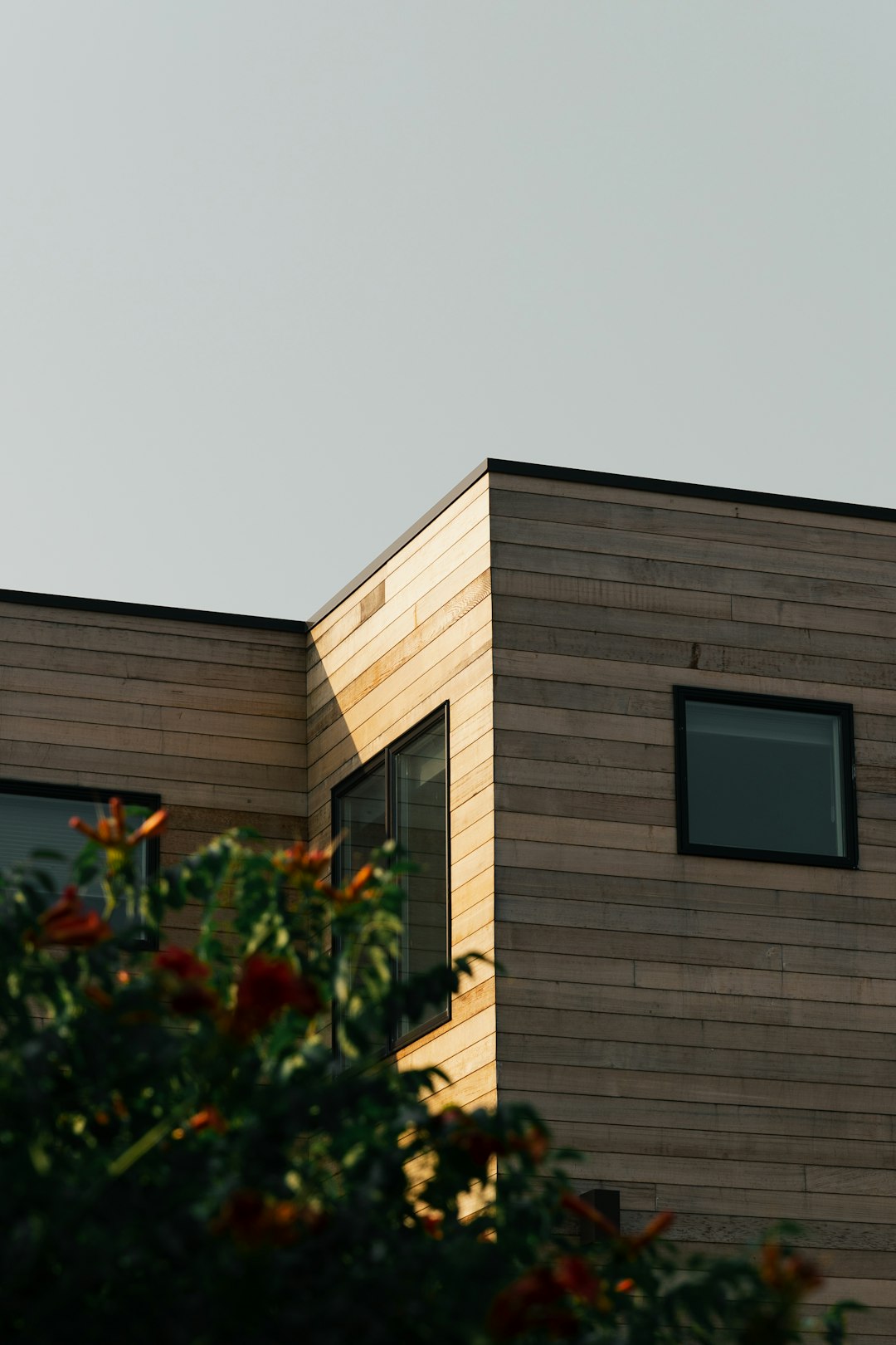 brown wooden house under white sky during daytime