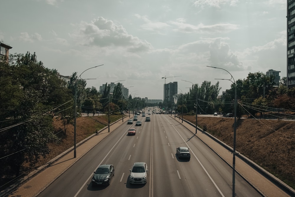 cars on road during daytime