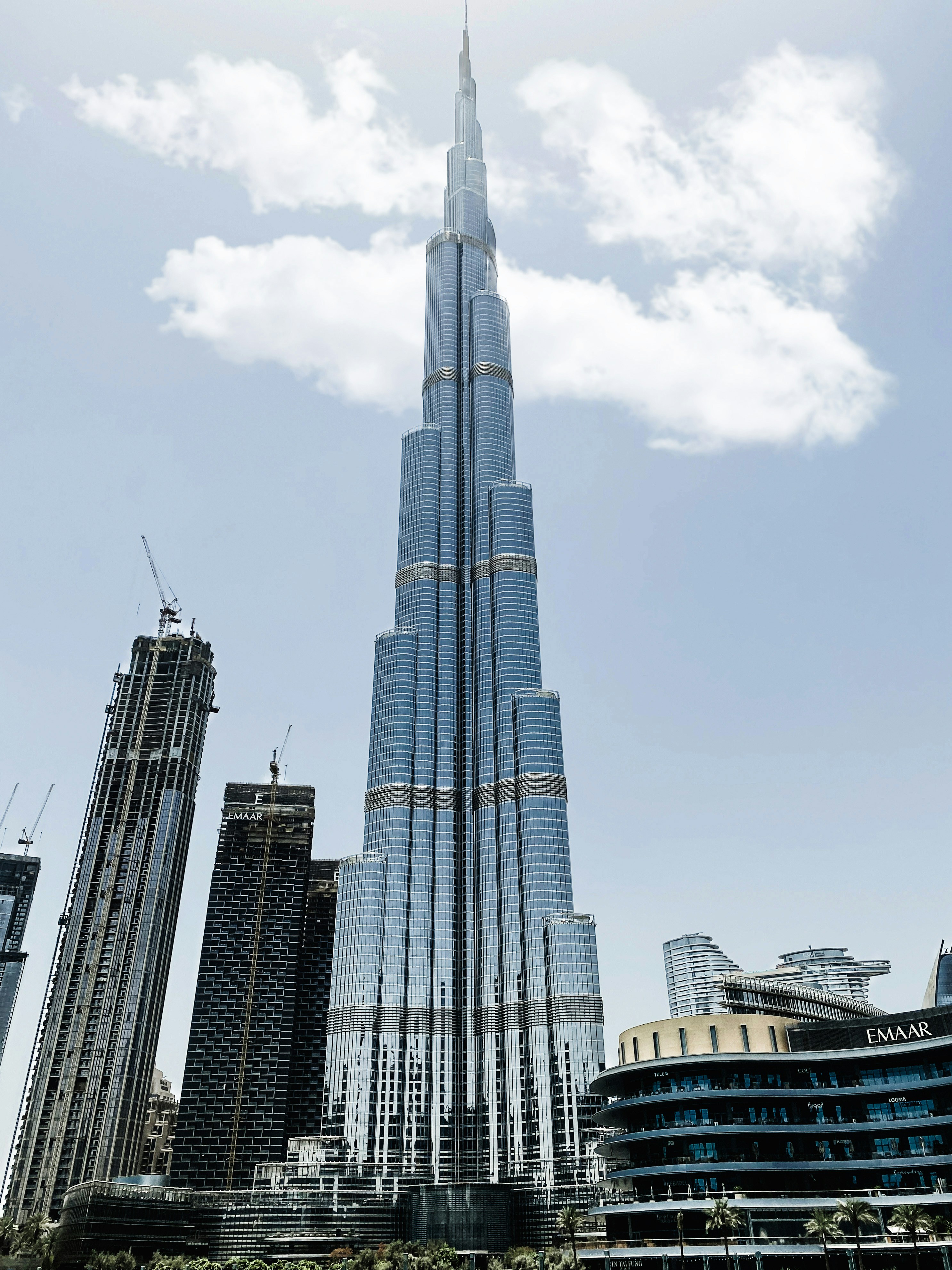 white and black high rise building
